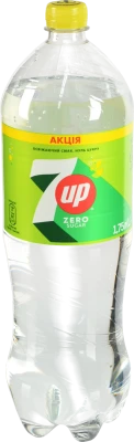 Вода 7-UP 1.75л zero