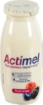 Напій Актімель 100мл 1.4% лісові ягоди