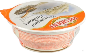 Сир к.м. Президент 180г 9% зі сметаною та чіа ст.