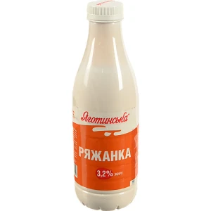 Ряжанка Яготинське 750г 3.2 пляшка