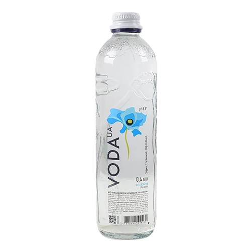 Вода Voda UA 0.4 л н.газ с.б