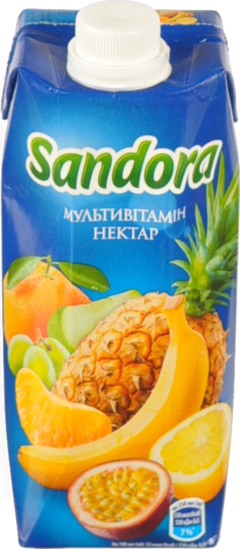 Нектар неосвітлений Мультивітамінний Sandora 500мл
