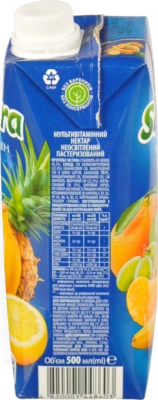 Нектар неосвітлений Мультивітамінний Sandora 500мл