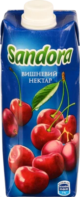 Нектар Сандора вишневий освітлений 0,5л