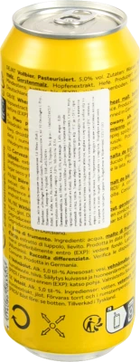 Пиво 5.0 0.5л 5 original weiss світле нефiльтроване з.б