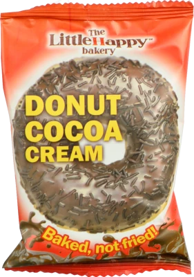 Пончик LittleHappy bakery 60г какао-крем какао глазурь