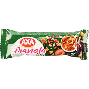 Батончик гранола з арахісом, сливою та арахісовою пастою Axa 30г