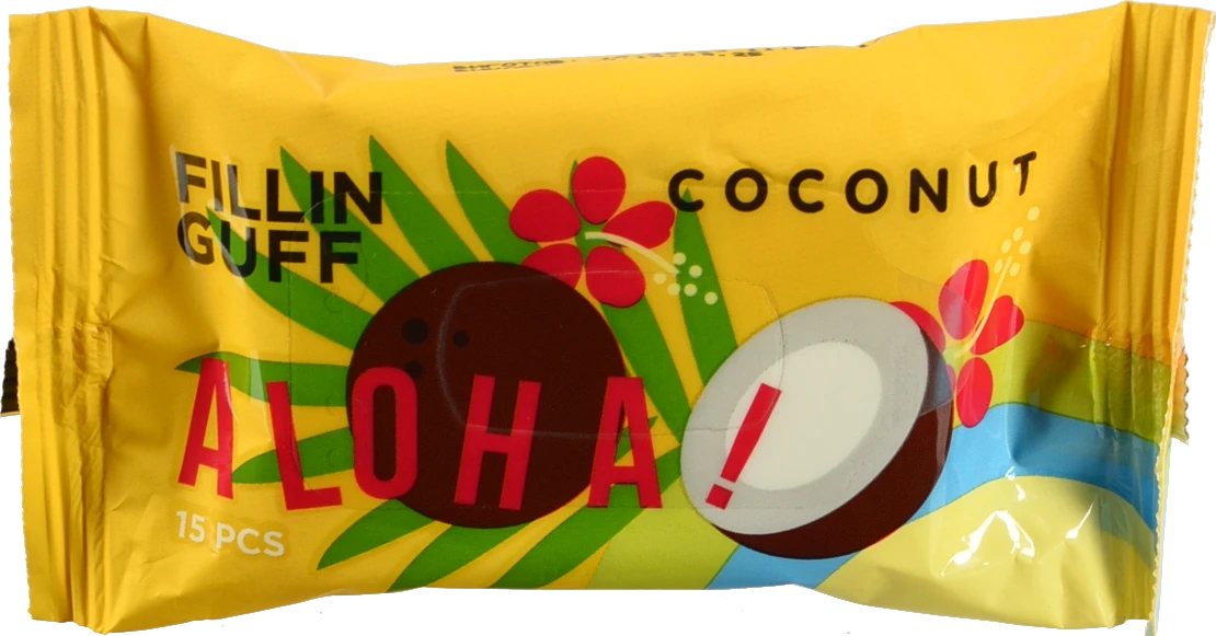 Вологі серветки Fillin Guff 15шт aloha кокос