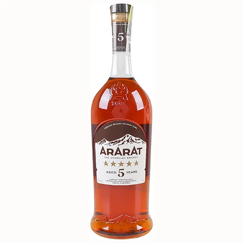 Бренді 0.7л 40% вірменський 5 зірок Ararat к/у