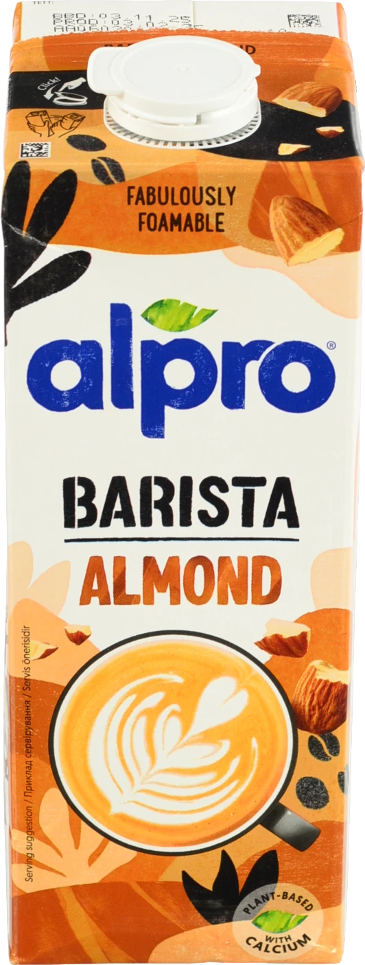 Напій мигдальний Barista Alpro т/п 1л