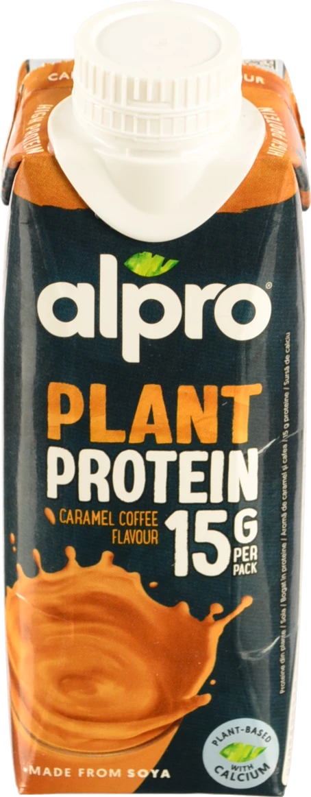 Напій соєвий високобілковий Alpro Карамель Кава 250 мл