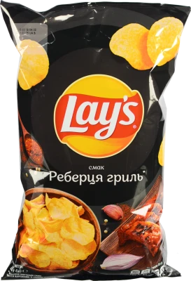 Чіпси Lay's Реберця гриль 120г