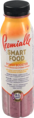 Йогурт Premialle 290г 1.3 Smart Food бузина-лохина-амарант ПЕТ