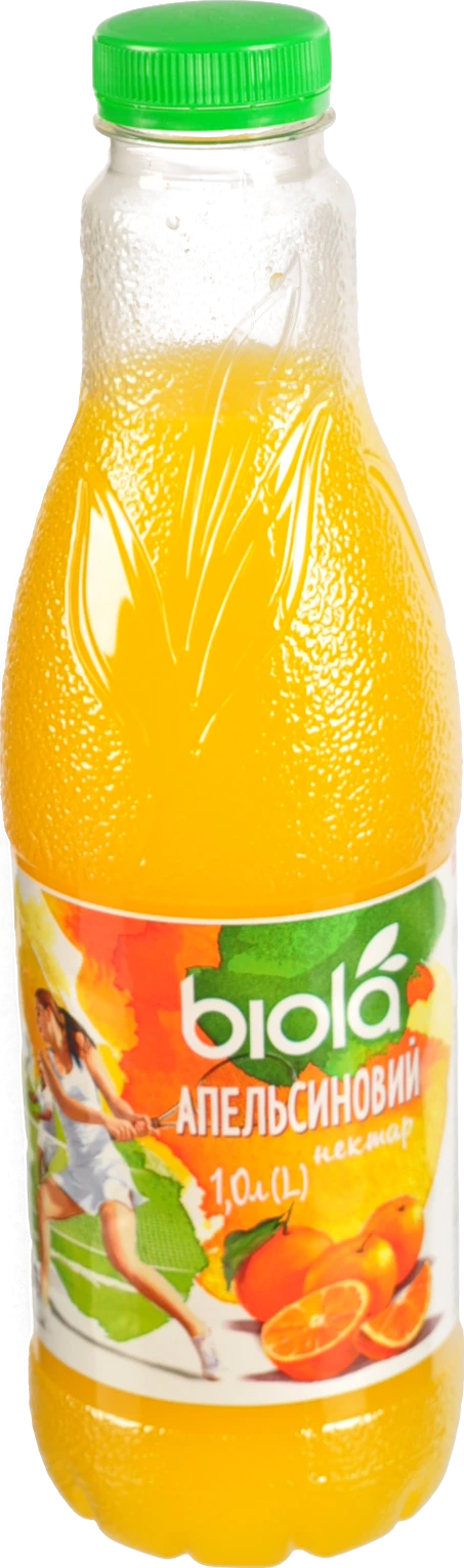 Нектар Апельсин Biola п/пл 1л