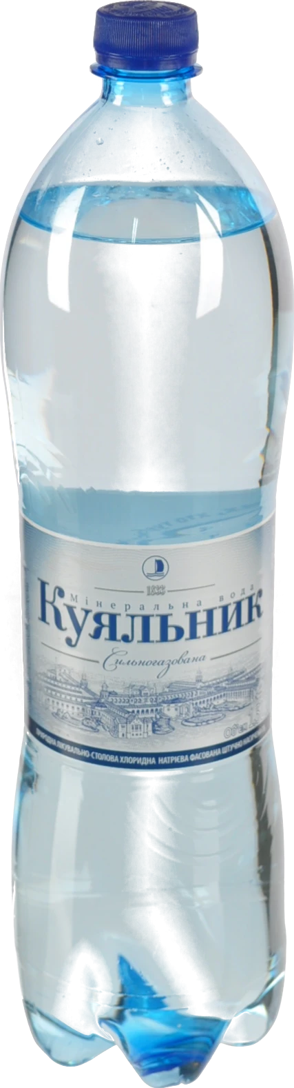 Вода мінеральна сильногазована Куяльник п/пл 1.5л
