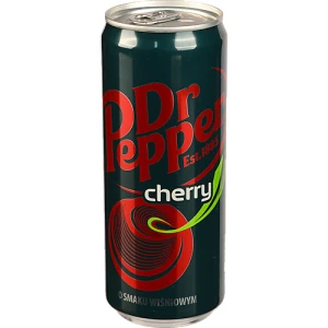 Напій безалкогольний газований Cherry Dr Pepper з/б 330мл