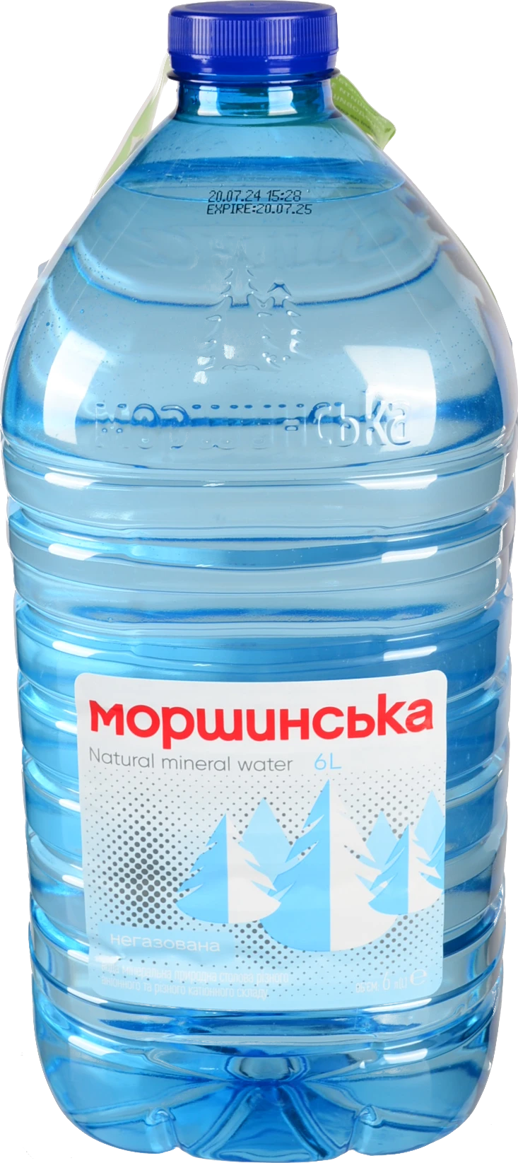 Вода мінеральна негазована Моршинська п/пл 6л