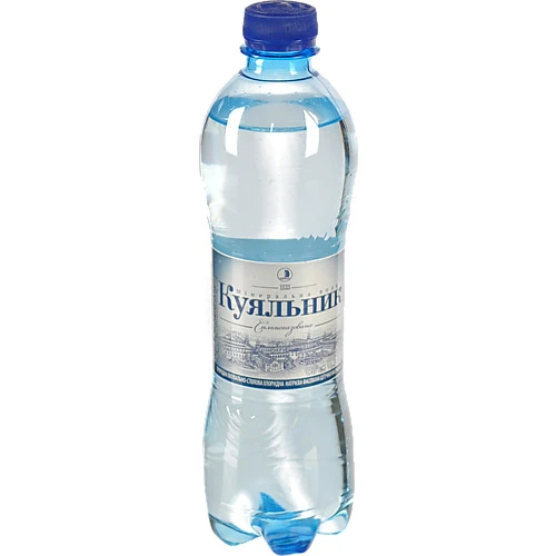 Вода мінеральна с/газ Куяльник п/пл 0.5л