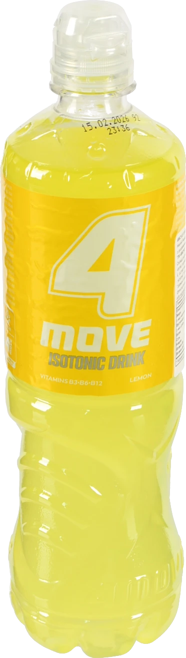 Напій ізотонічний 4MOVE 750мл лимон