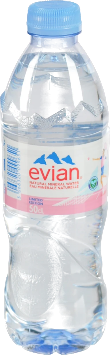 Вода мінеральна негазована Evian п/пл 0.5л