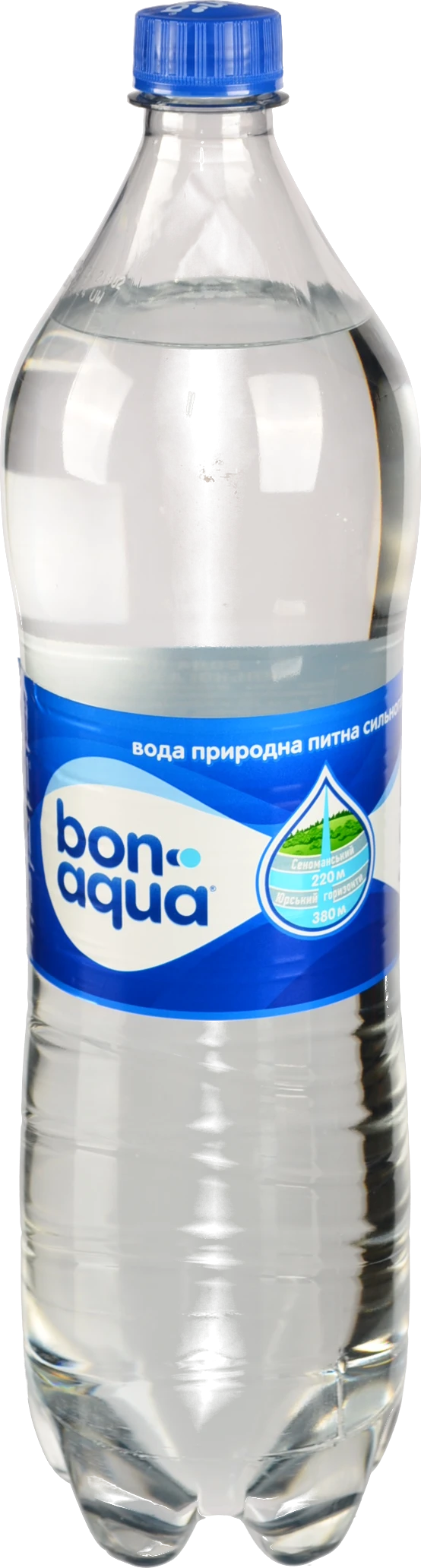 Вода питна сильногазована BonAqua п/пл 1.5л