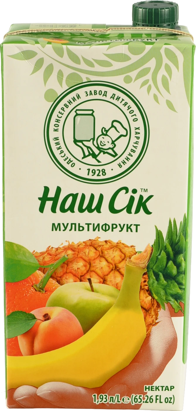 Нектар Наш сік 1.93л мультифрукт тропік
