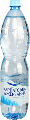 Вода мінеральна негазована Карпатська Джерельна 1,5л