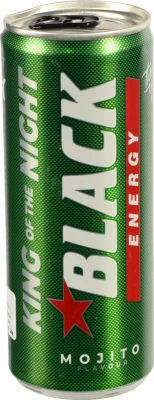 Напій Енергетичний Black Energy 250мл Mojito