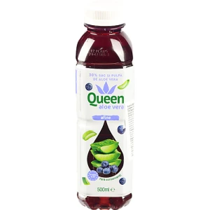 Напій Queen aloe vera 0.5л чорниця