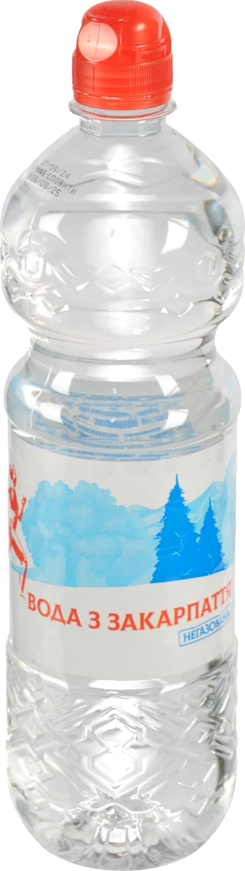 Вода Fine Waters 0.88л Закарпаття спорт мінеральна