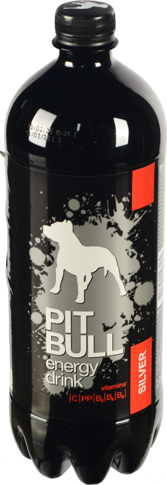 Напій енергетичний Pit Bull 1л silver пет