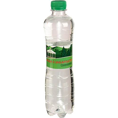 Вода Fine Waters 0.5л Закарпаття слабогазована мінеральна