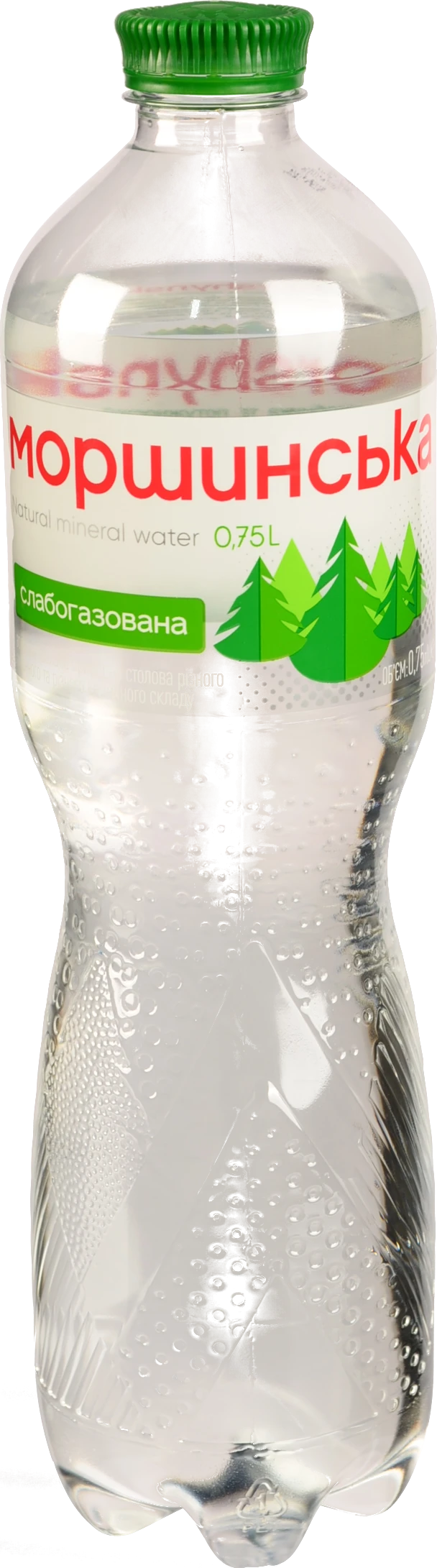 Вода мінеральна слабогазована Моршинська п/пл 0.75л