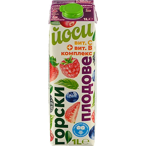 Напій Yoocy Дикі ягоди+вит.С-віт.В комплекс - 1 л