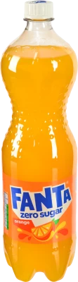 Напій Fanta 1.25л апельсин zero sugar