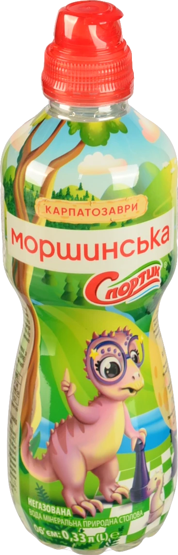 Вода мінеральна негазована Спортик Моршинська п/пл 0.33л