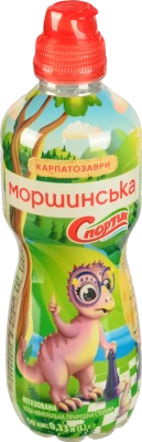 Вода мінеральна негазована Спортик Моршинська п/пл 0.33л