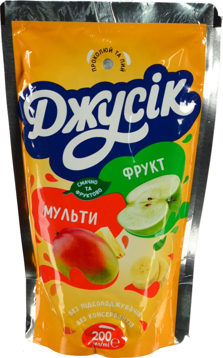 Сік Джусік 0.2л мультифрукт