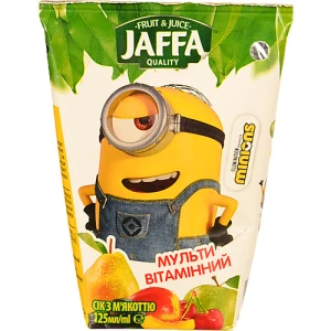Сік Jaffa Minions Мультивітамінний з м'якоттю 0,125л