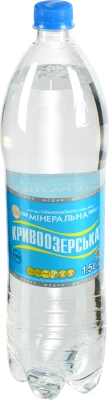 Вода мінеральна природна столова негазирована Кривоозерська п/пл 1.5л