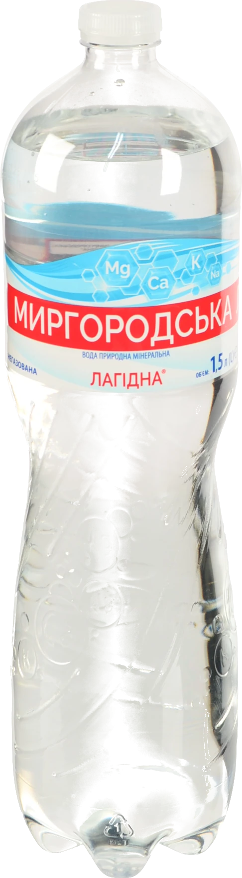 Вода Миргородська 1.5л лагідна н.газ
