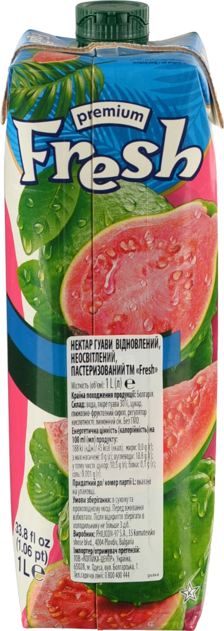 Нектар Fresh 1л гуава