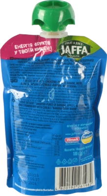 Смузі-пюре Бананово-ягідний бум Jaffa 100 мл