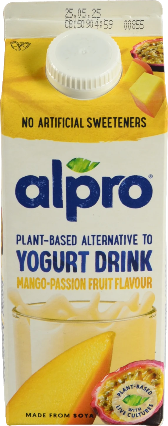 Продукт соєвий ферментований Mango-passion fruit Alpro т/п 755г