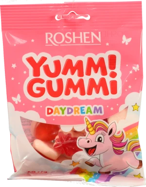 Цукерки Roshen 70г желейні yummi gummi daydream