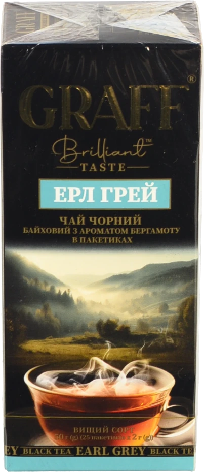 Чай Graff 25п чорний ерл грей