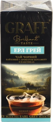 Чай Graff 25п чорний ерл грей