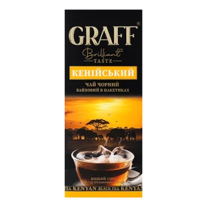 Чай Graff 25п чорний кенійський
