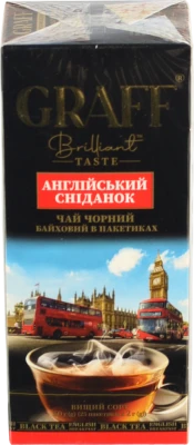 Чай Graff 25п чорний англійський сніданок