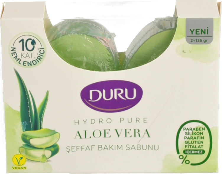Мило косметичне з екстрактом алое вера Hydro pure Duru 2х135г